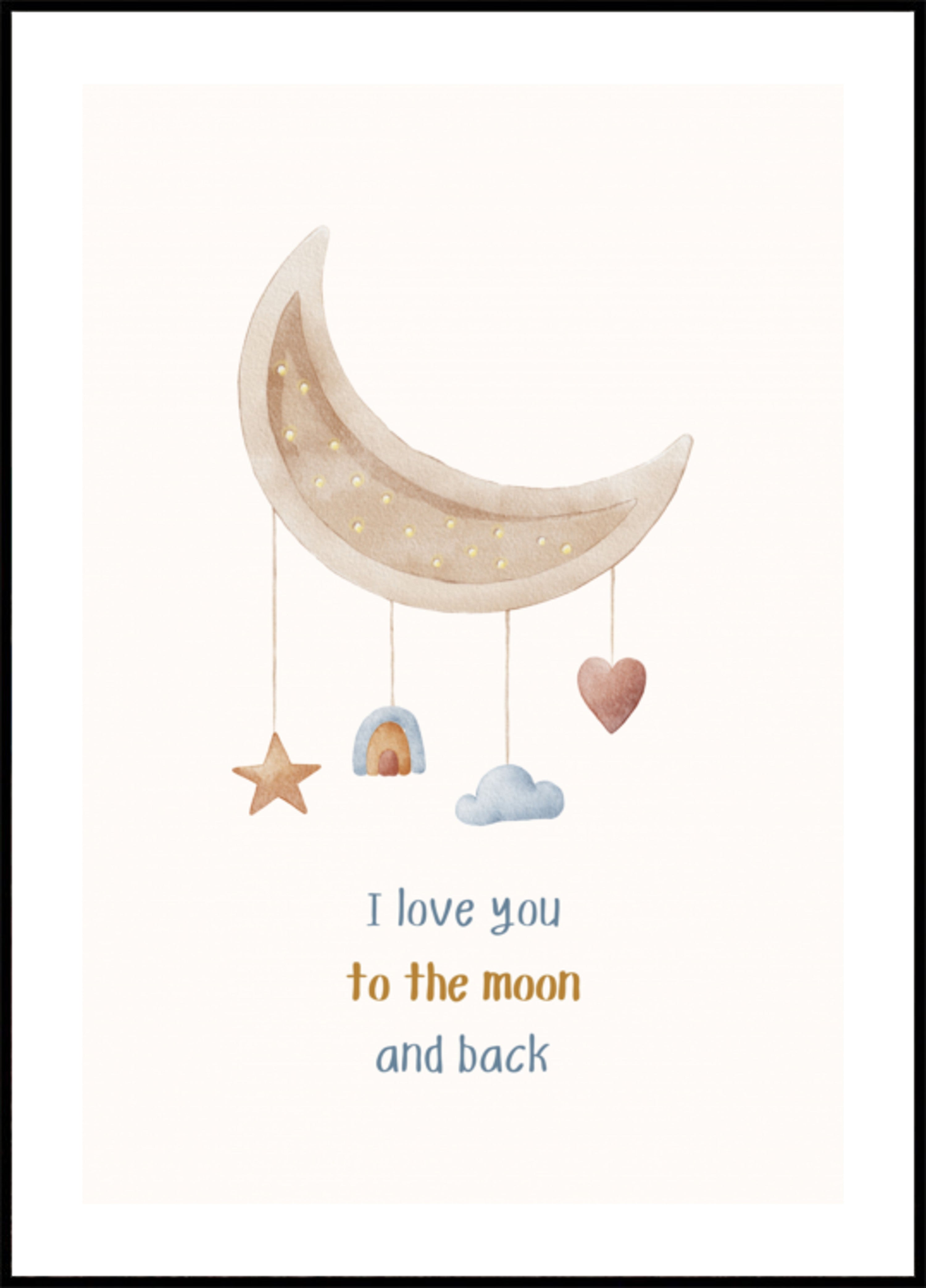 Zasněný Moon Love Citát