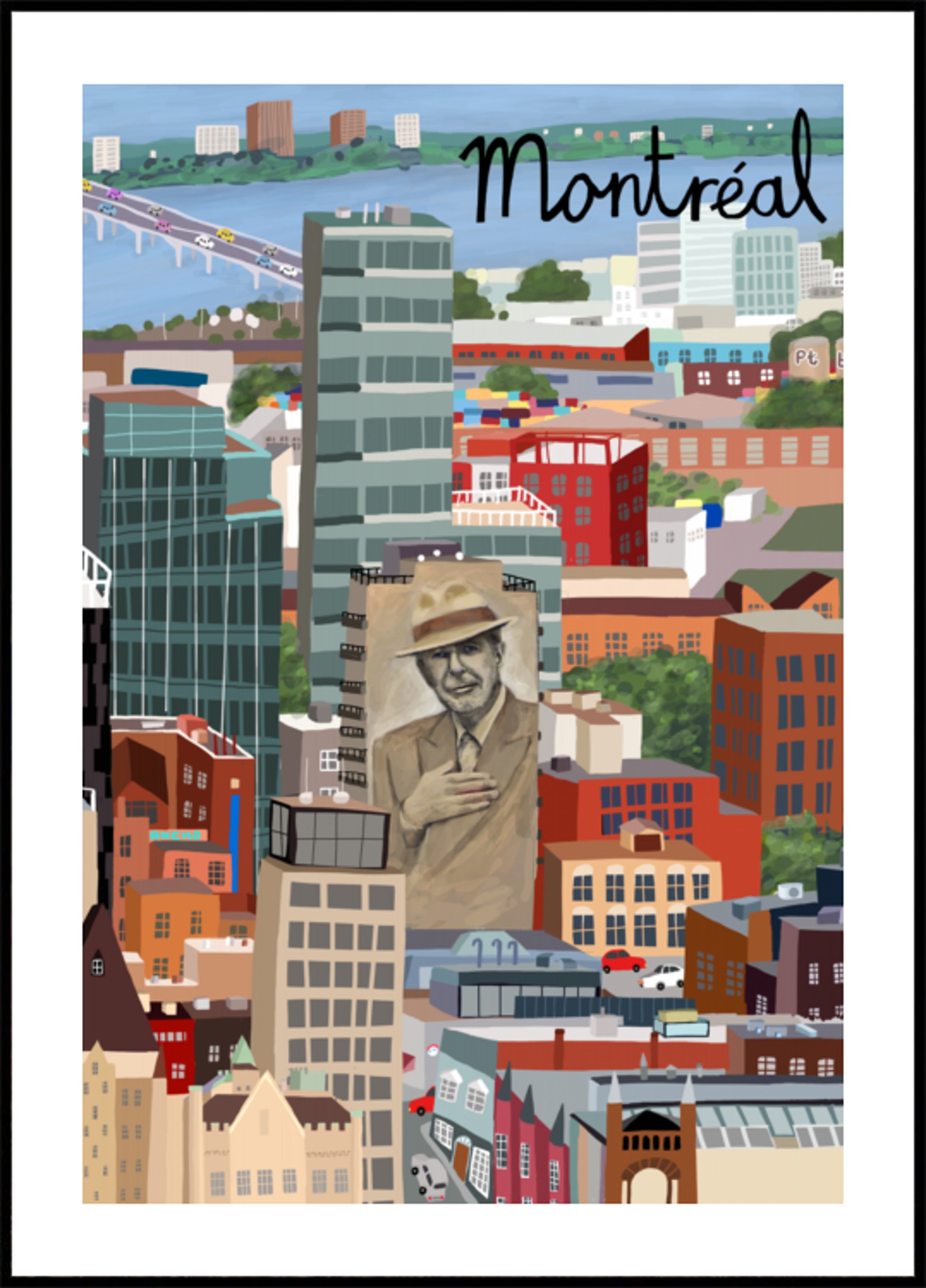 Pulzující panoráma města Montreal