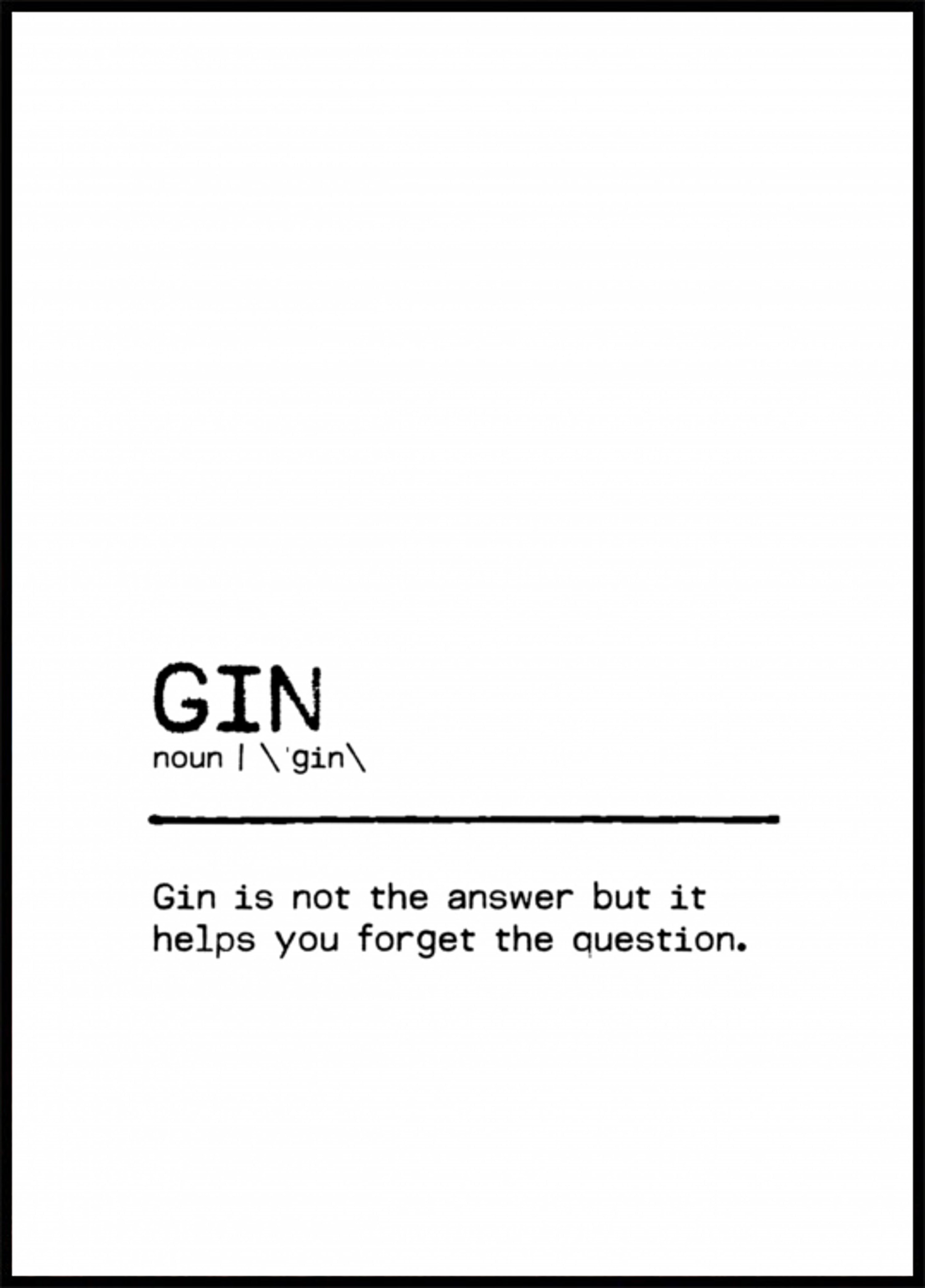 Witty Gin Definice