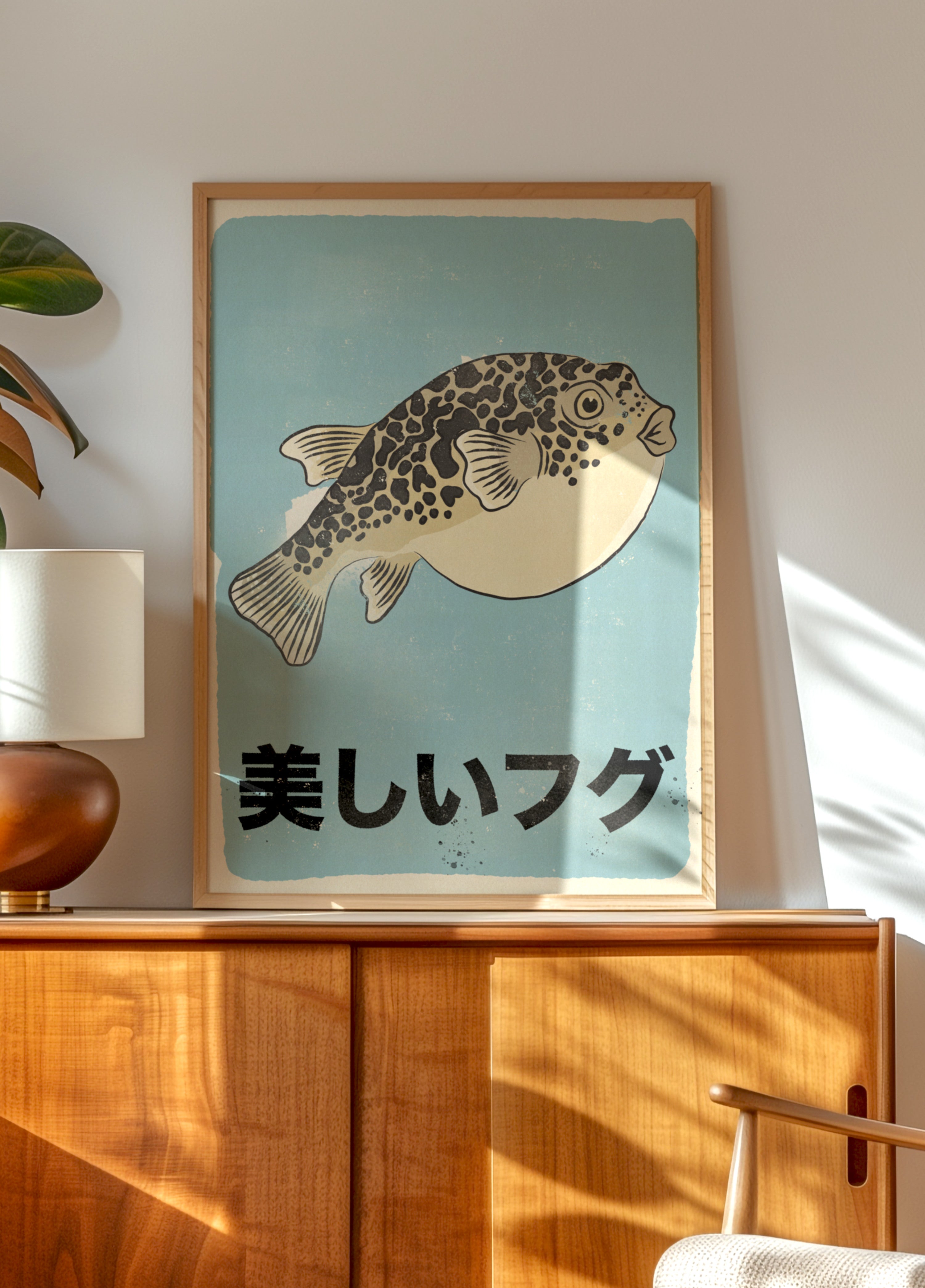 Krásná Fugu Pufferfish