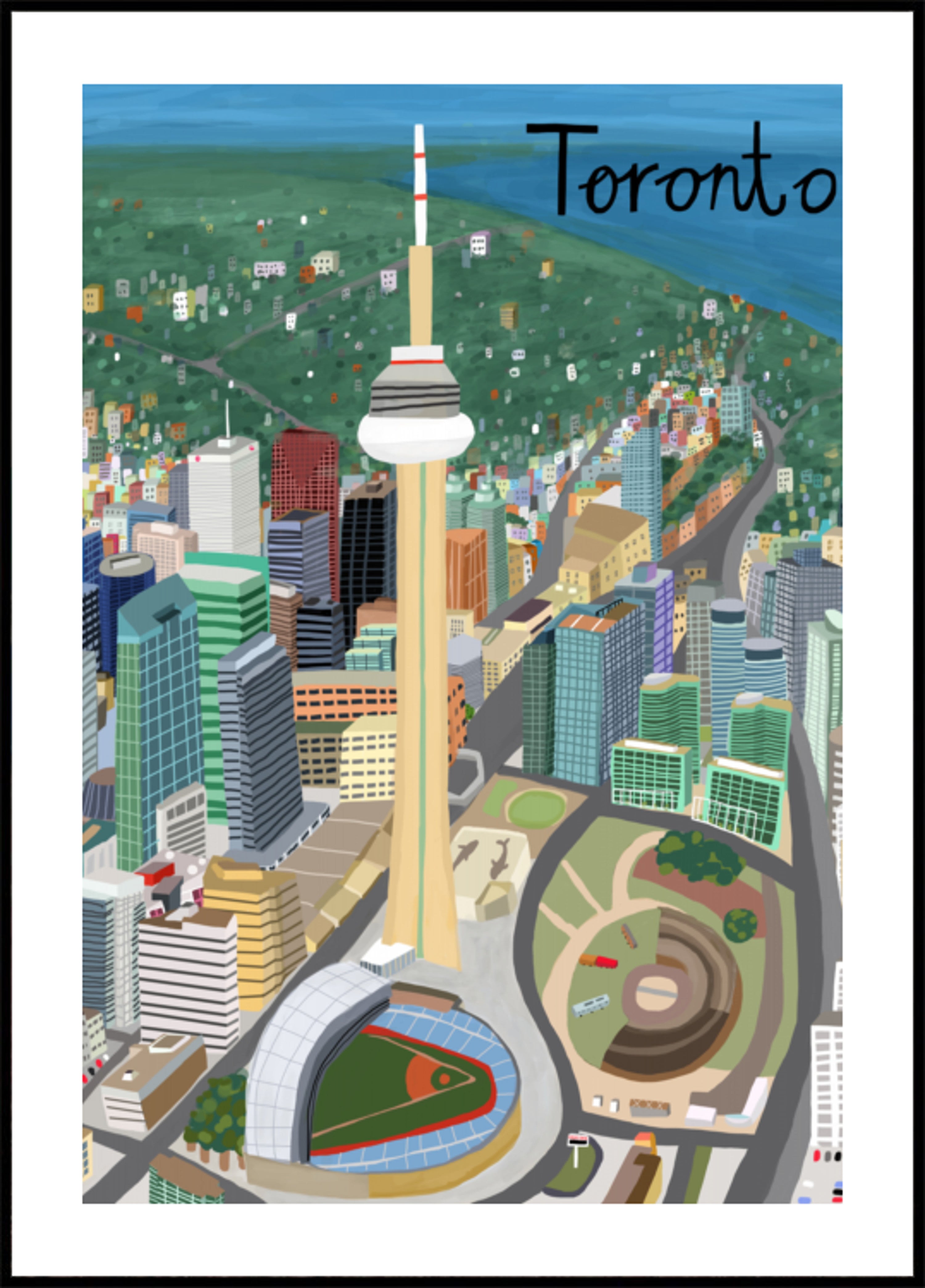 Živé panorama Toronta