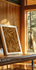 Ghost Fern 2 Sepia (NEW) - Posterbox