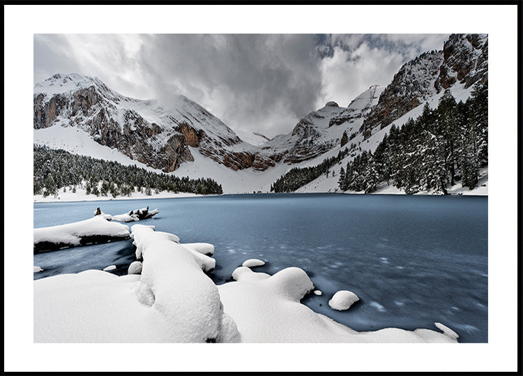Last snowfall (La Basa la Mora) Plakat - Posterbox
