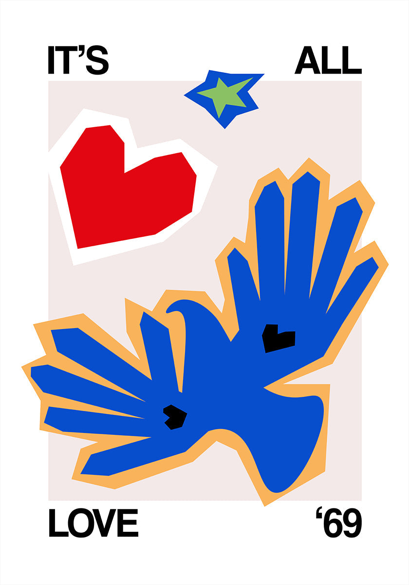 It's All Love '69 Bird Blue (NOVINKA)