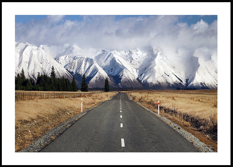 Lake Ohau Road Plakat - Posterbox