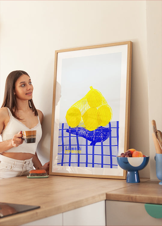 Lemons in bag (NEW) - Posterbox