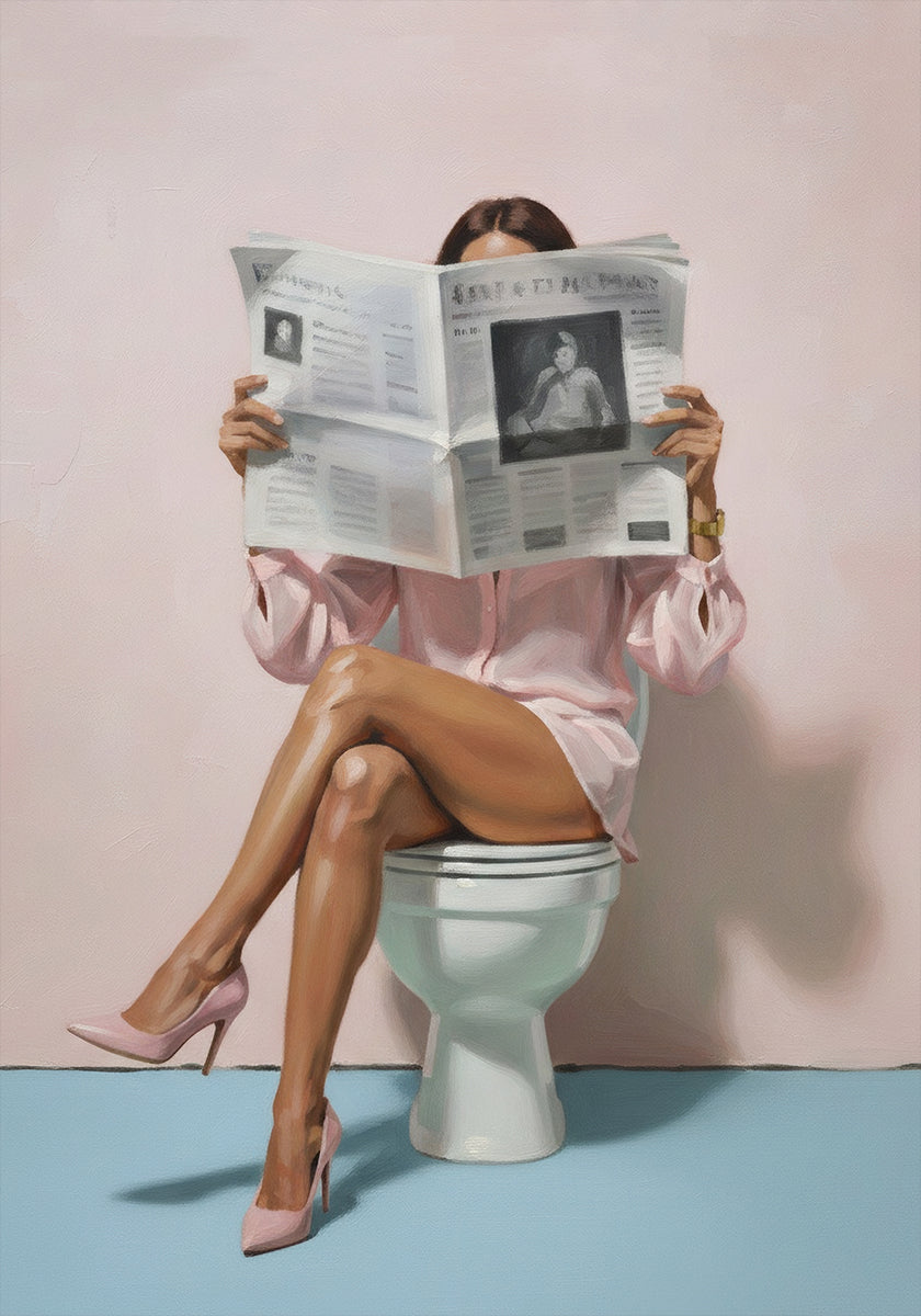 Morning News Ritual Poster - Posterbox