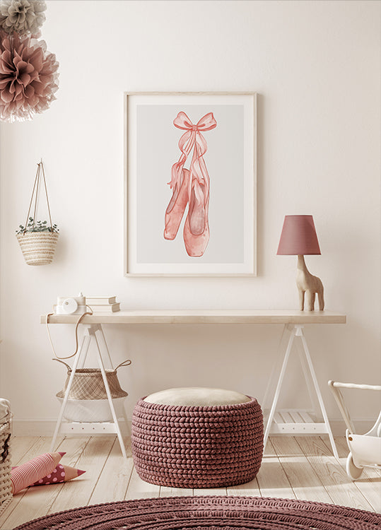 Ballet Shoes Plakat - Posterbox