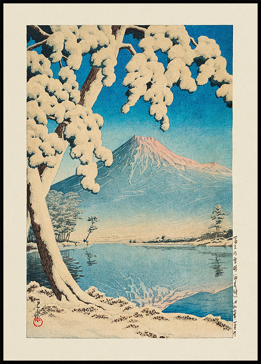 Fuji No Yukibare, Tagonoura (1932) (NEW) - Posterbox