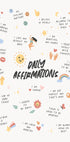 Daily Affirmations No2 Plakat - Posterbox