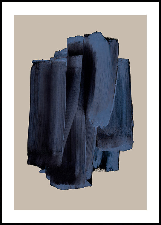 Abstract Brush Strokes 58 - Posterbox