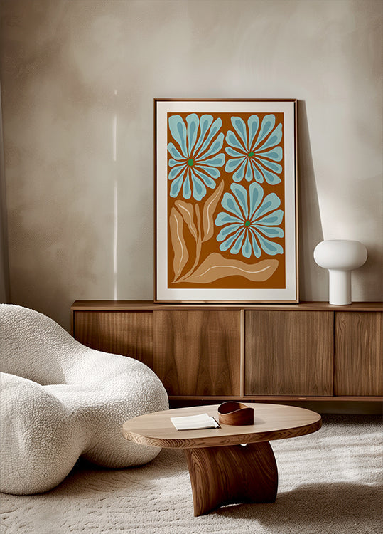 Amber Blooms Plakat - Posterbox