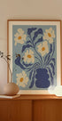 Blue moon flower-pot (NEW) - Posterbox
