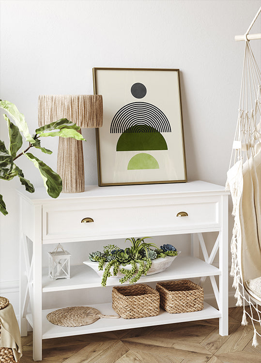 Čáry a kruhy 4 Plakát