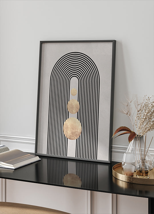 Čáry a kruhy 19 Plakát