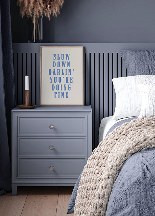 Zpomal, drahoušku, děláš to dobře, plakát