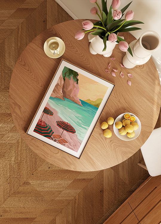 Tropické prázdniny plakát