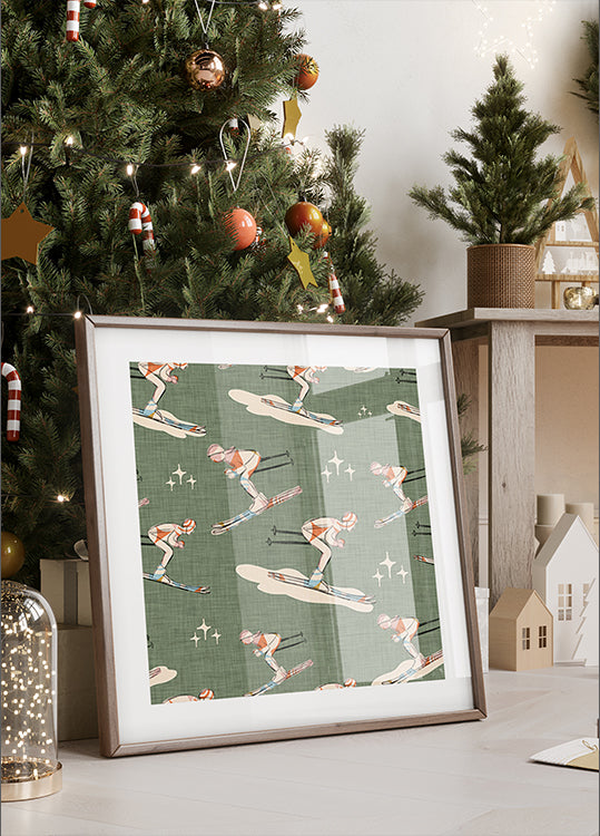 Zimní sporty Retro Vintage Ski Blue.png (NOVÉ)