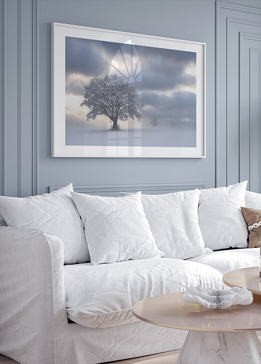 Chladné ráno plakát