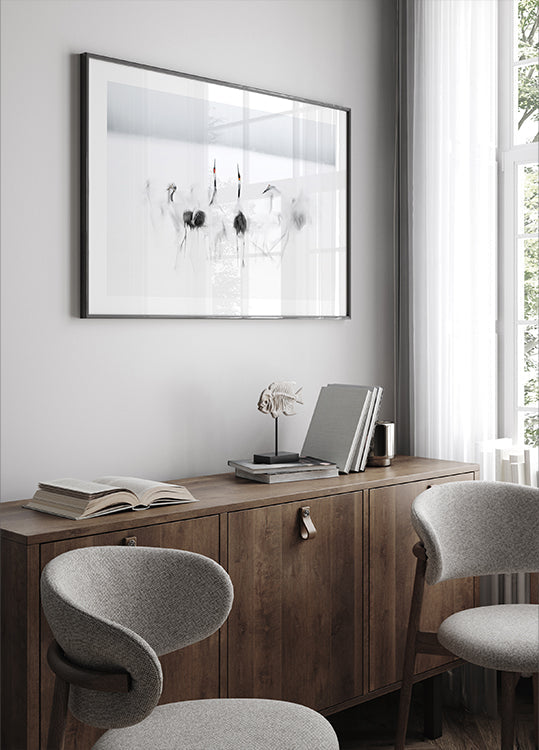 Plakát kaligrafického baletu