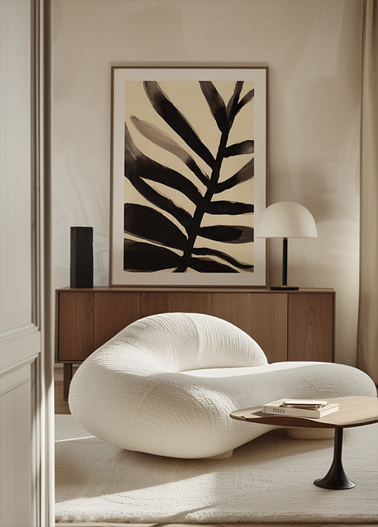 Branches in Black and Beige I Plakat