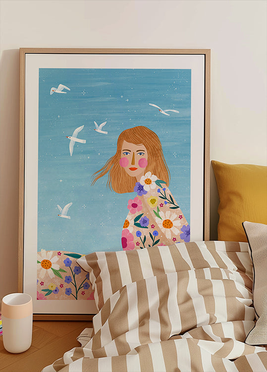 Květinový Breeze plakát