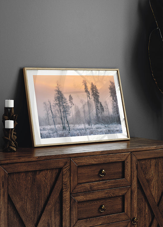 Mrazivé ráno plakát