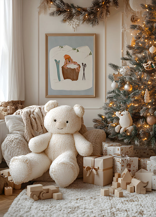 Plakát s bublinkovou koupelí