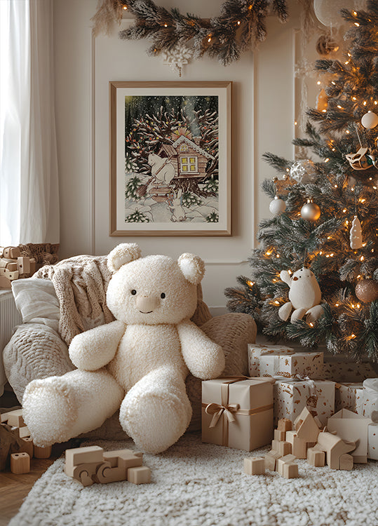 Vánoční stromeček plakát