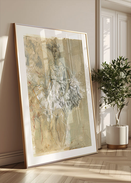 Plakát éterického tanečníka