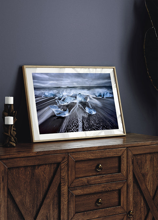 Modré diamanty plakát