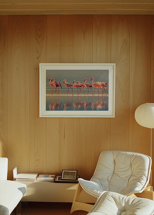 Plakát Flamingo