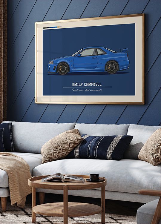 Sport Car Personal 5 Plakat - Posterbox