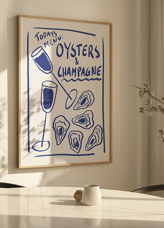 Plakát dnešního jídelního lístku