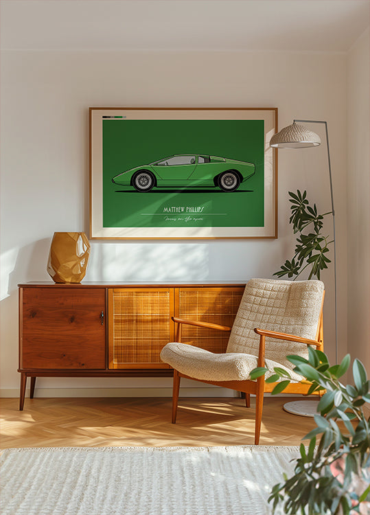 Sport Car Personal 8 Plakat - Posterbox