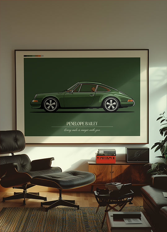 Sport Car Personal Plakkat - Posterbox