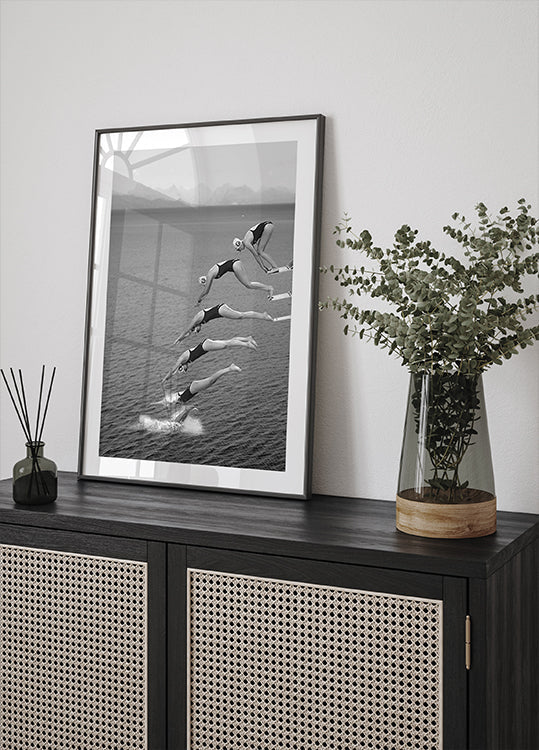 Plakát Východ slunce nad Kappadokií