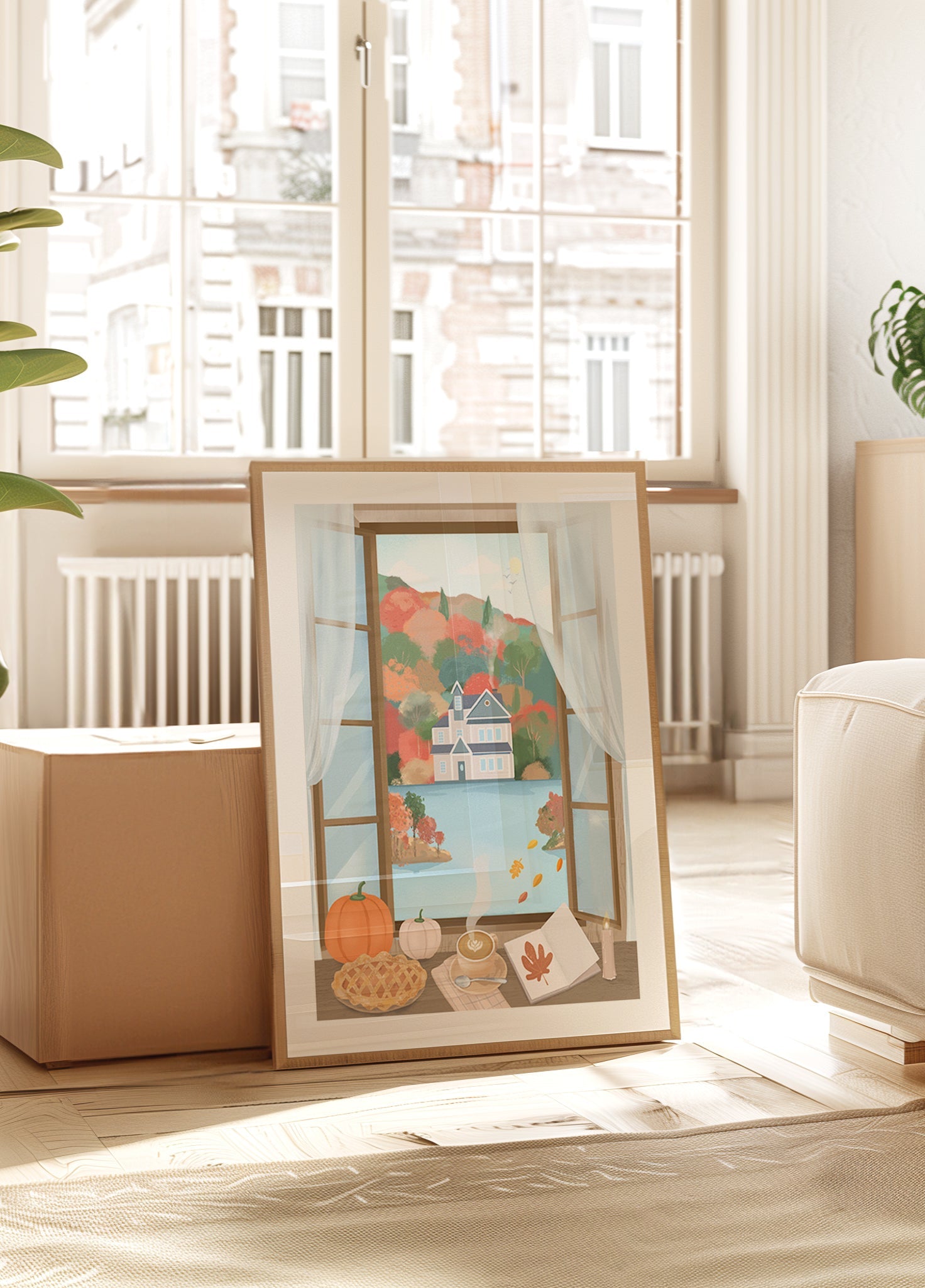 Plakát Podzimní Chata