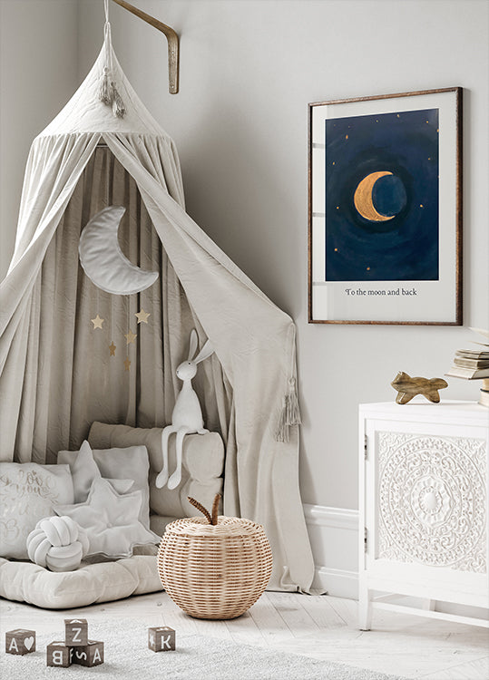 Plakát Na Měsíc a zpět