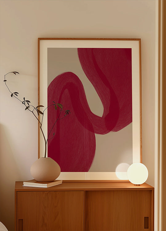 Barevná paleta Burgundsko 2 kopie plakátu