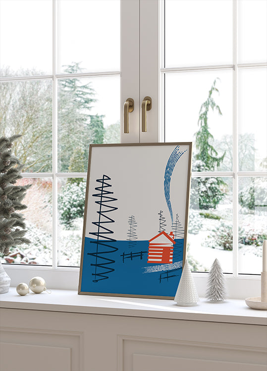 Plakát útulné chaty