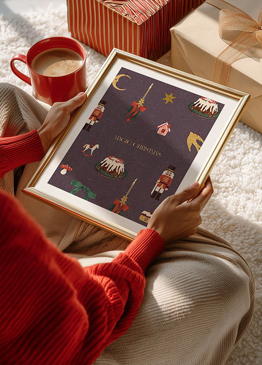 Cozy Christmas Things Plakat