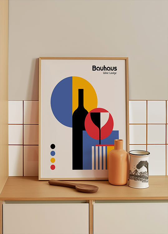 Plakát Bauhaus Wine Lodge
