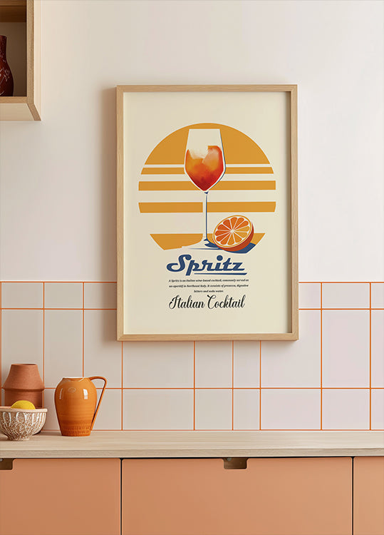 Spritz letní tisk plakát