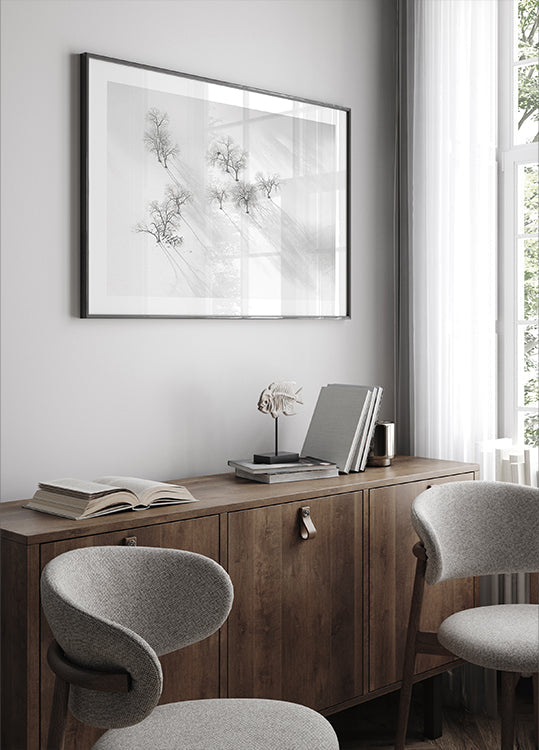 Zimní sen - nehybný balet Plakát