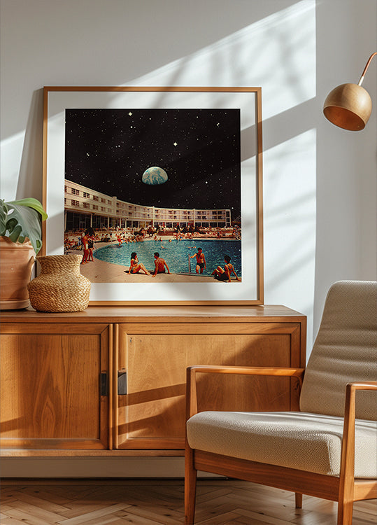 Plakát Lunar Pool