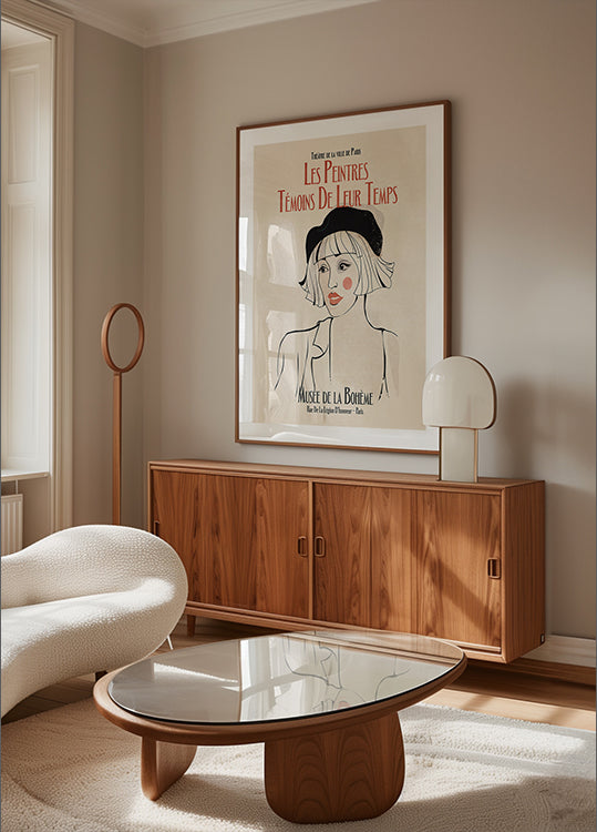 Plakát Pařížské múzy