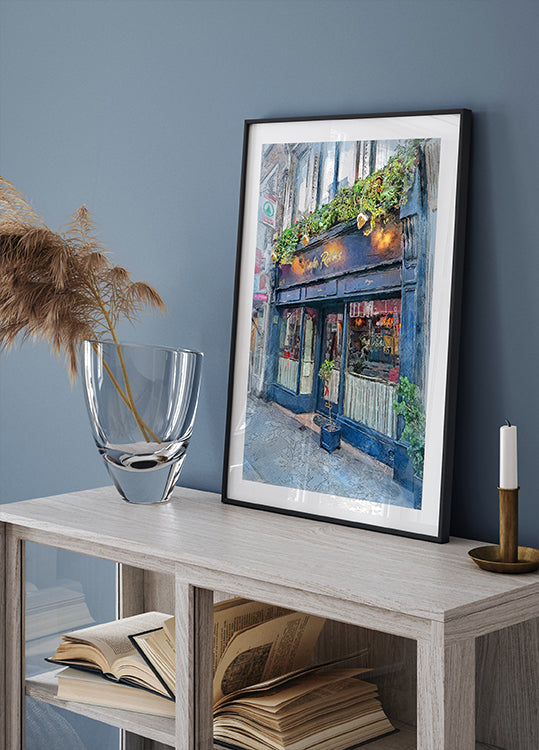 Dublin City Watercolor Art Irsko (10)