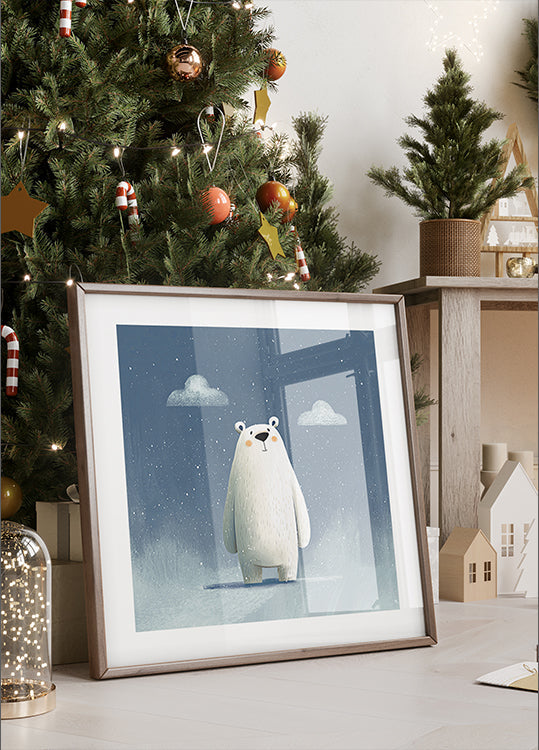 Plakát Šťastný lední medvěd č. 02