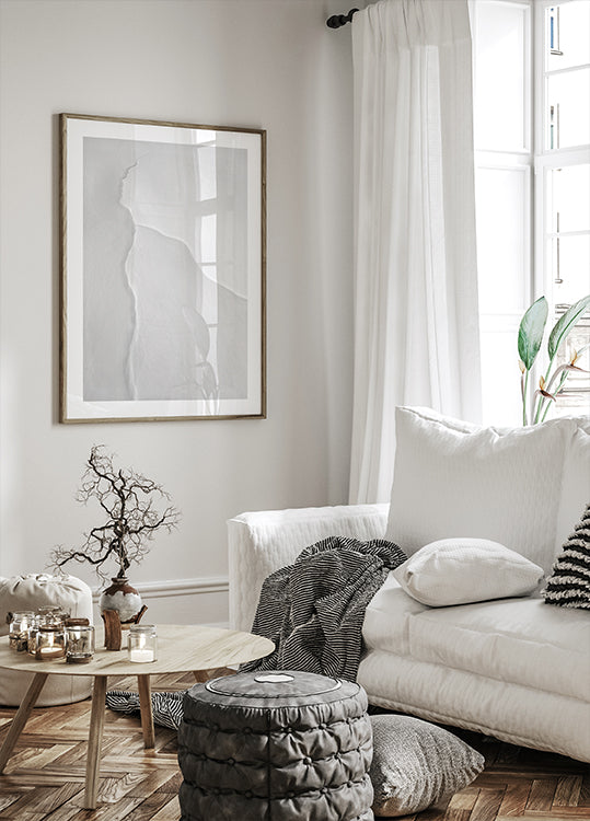 Zimní krajina plakát